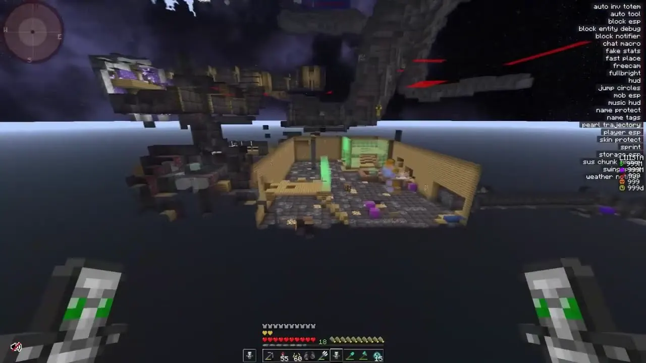 Module arraylist over a Donut base